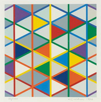 KG Nilson, Färgserigrafier, 6 st.