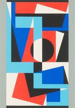 Lars-Gunnar Nordström, serigrafi, signerad och daterad -78.