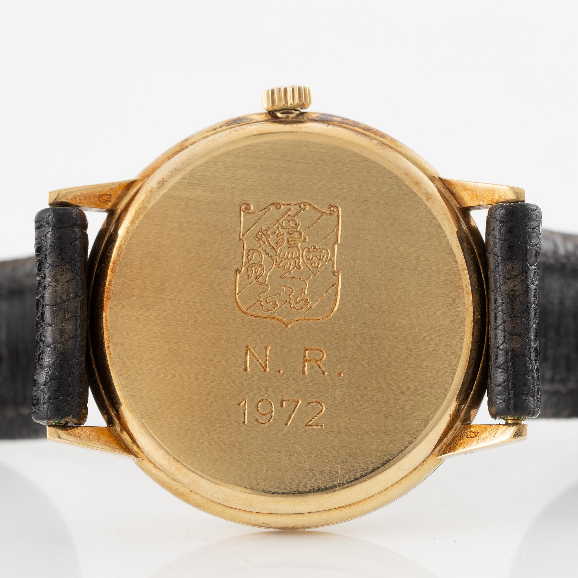 Omega, Genève, wristwatch, 33 mm.