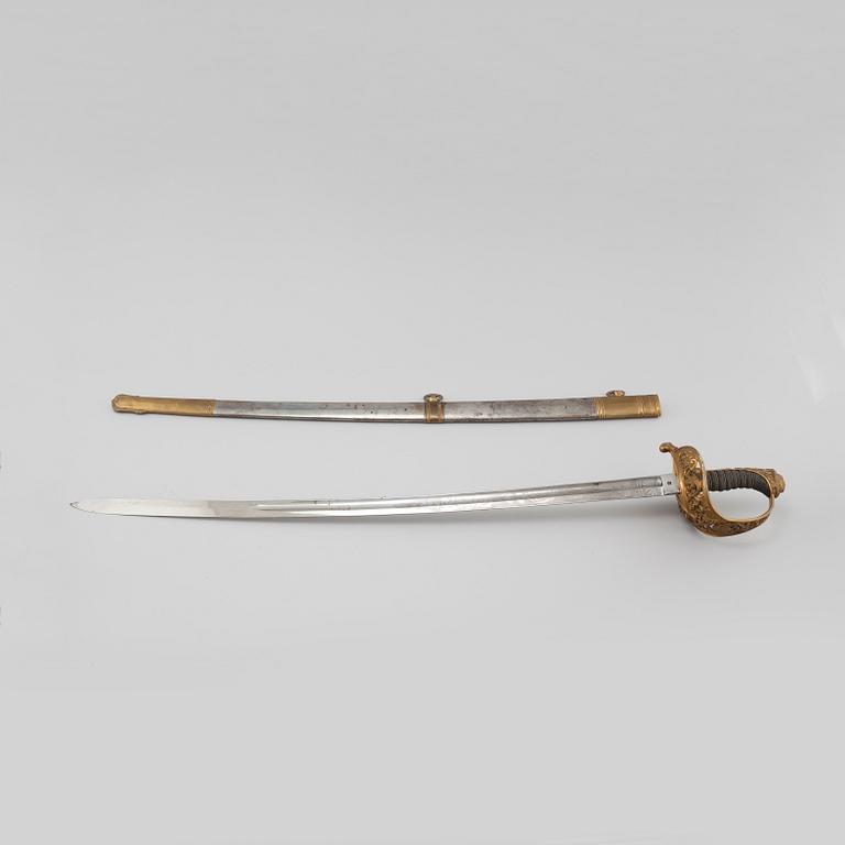 An officer's sword, Hungary/Austria, 19th/early 20th century.