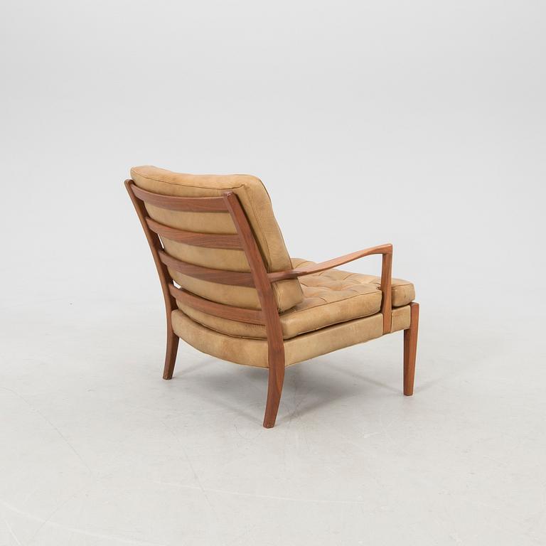 Arne Norell, armchair "Löven" by Norell Möbler, late 20th century.