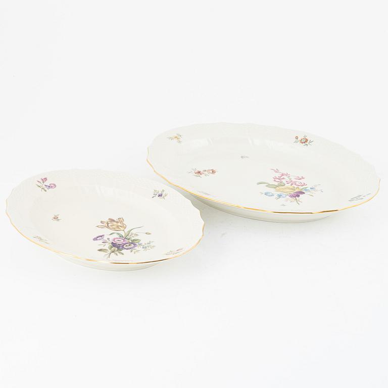A 49-piece porcelain dinner service, "Frijsenborg", Royal Copenhagen, Denmark.