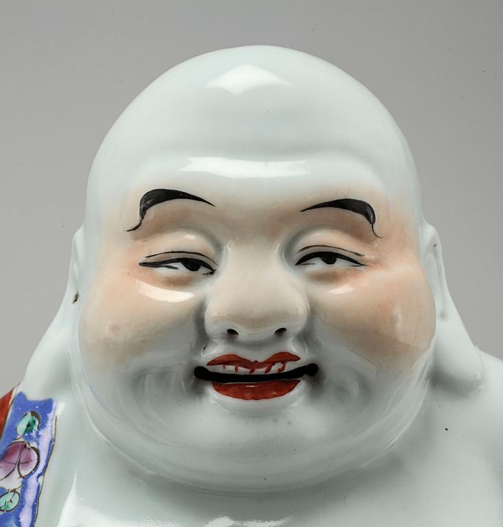 A 19th century chinese porcelain figurine.