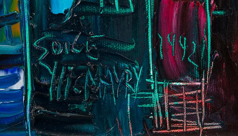 SOILE YLI-MÄYRY, oil on canvas, signed and dated 1992.