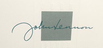 John Lennon, after etchings 4 pcs printed signature numbered 1585/3000E.