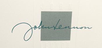 John Lennon, after etchings 4 pcs printed signature numbered 1585/3000E.