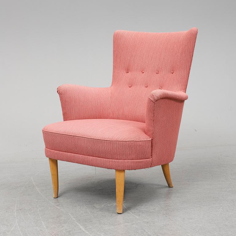 CARL MALMSTEN, fåtölj, 1900-talets andra hälft.