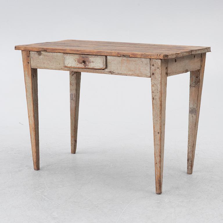 Table, folk art, 19th century.
