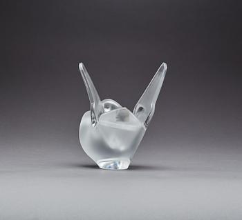 VAS, Lalique, Frankrike, 1900-talets andra hälft, signerad och etikettmärkt.