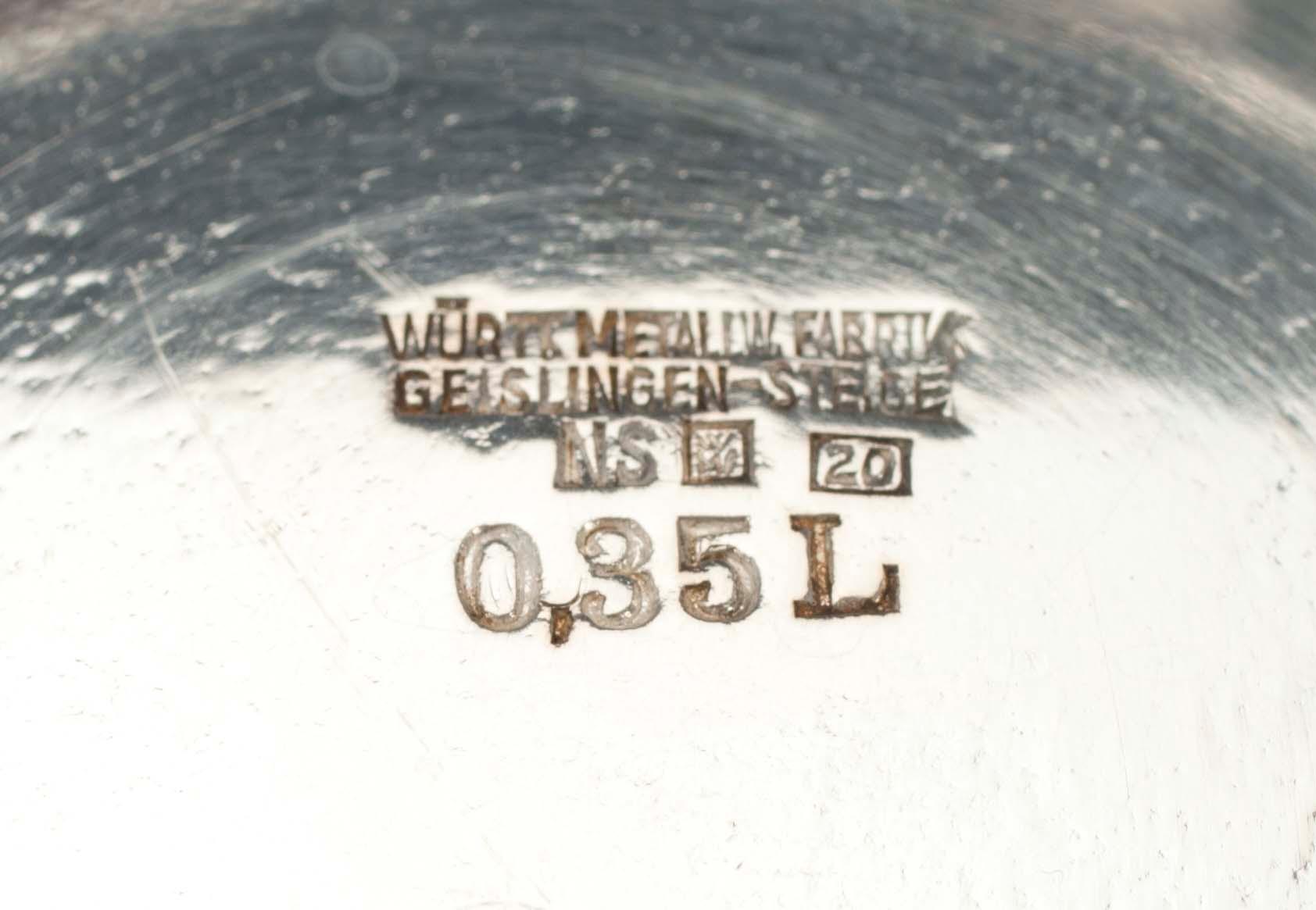 KANNA, nysilver, WMF.