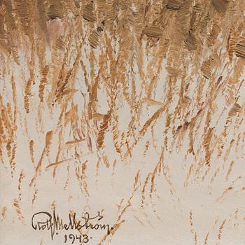 ROLF MELLSTRÖM, olja på pannå, sign o dat, 1943.