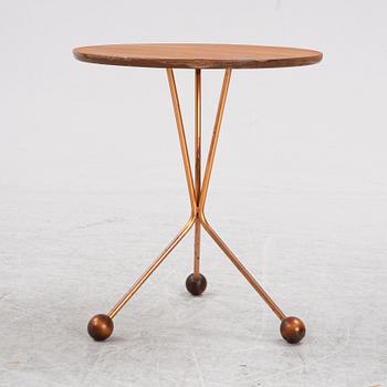 Albert Larsson, a teak veneered table, 'Alberts-Bordet', AB Albert Larssons Möbelfabrik, Tibro, mid 20th Century.