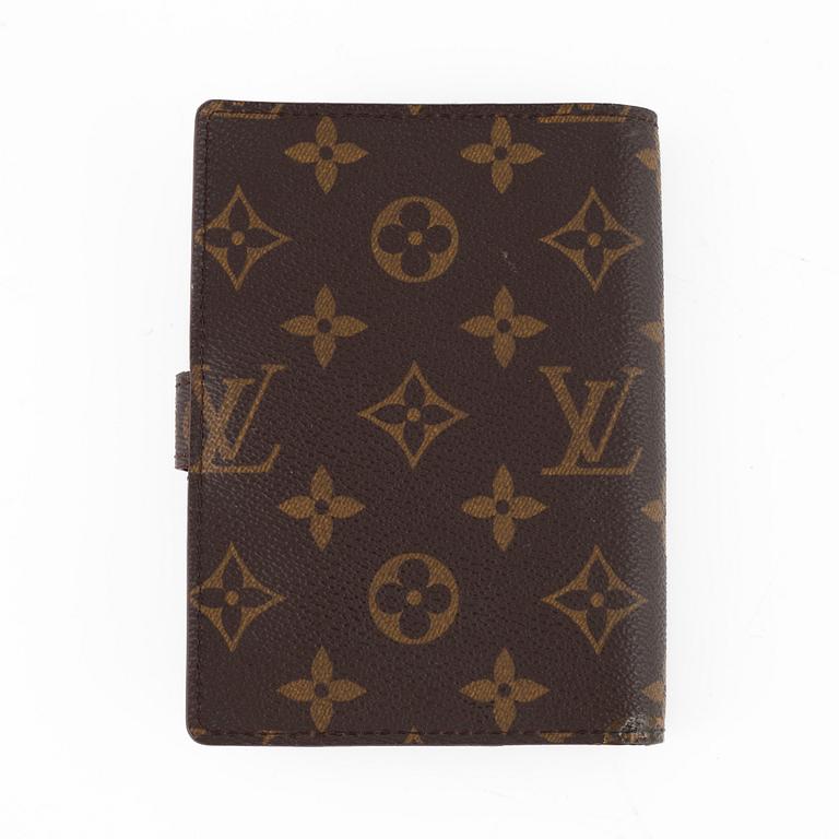 Louis Vuitton, "Monogram canvas Ring Agenda Holder".