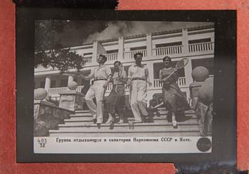 DIABILDER, 45 st, Sovjetunionen, 1930-talet.