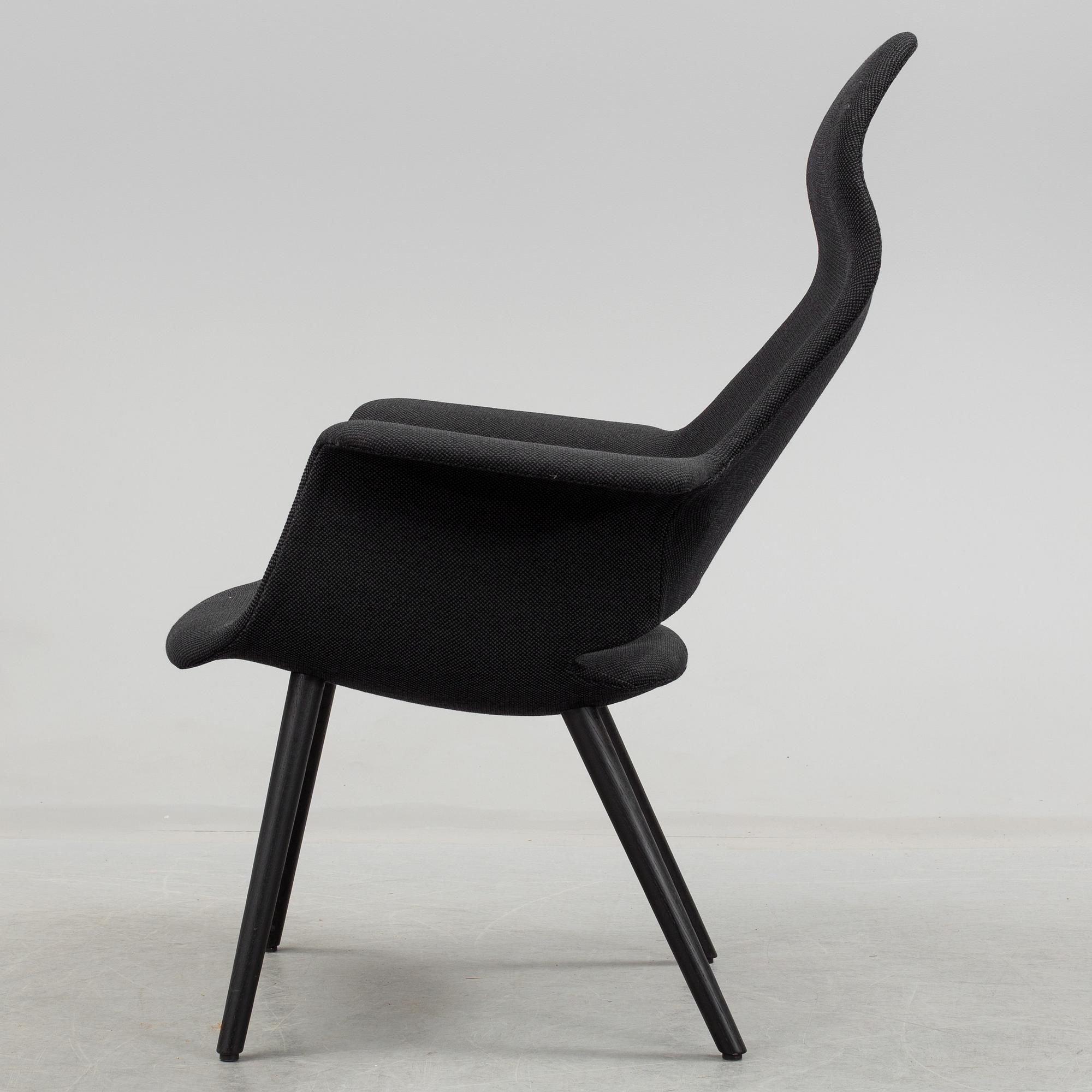 CHARLES EAMES & EERO SAARINEN, an 'Organic High Back Chair' from Vitra.