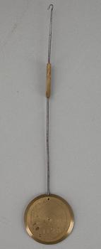 BORDSKLOCKA, brons, nyrokoko, 1800-talets senare hälft.