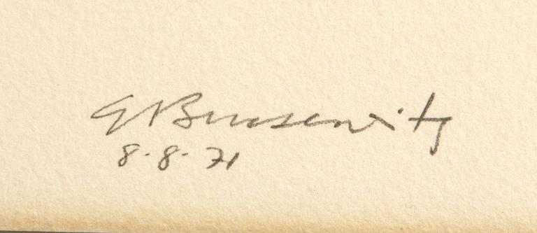 Gunnar Brusewitz, crayfish.