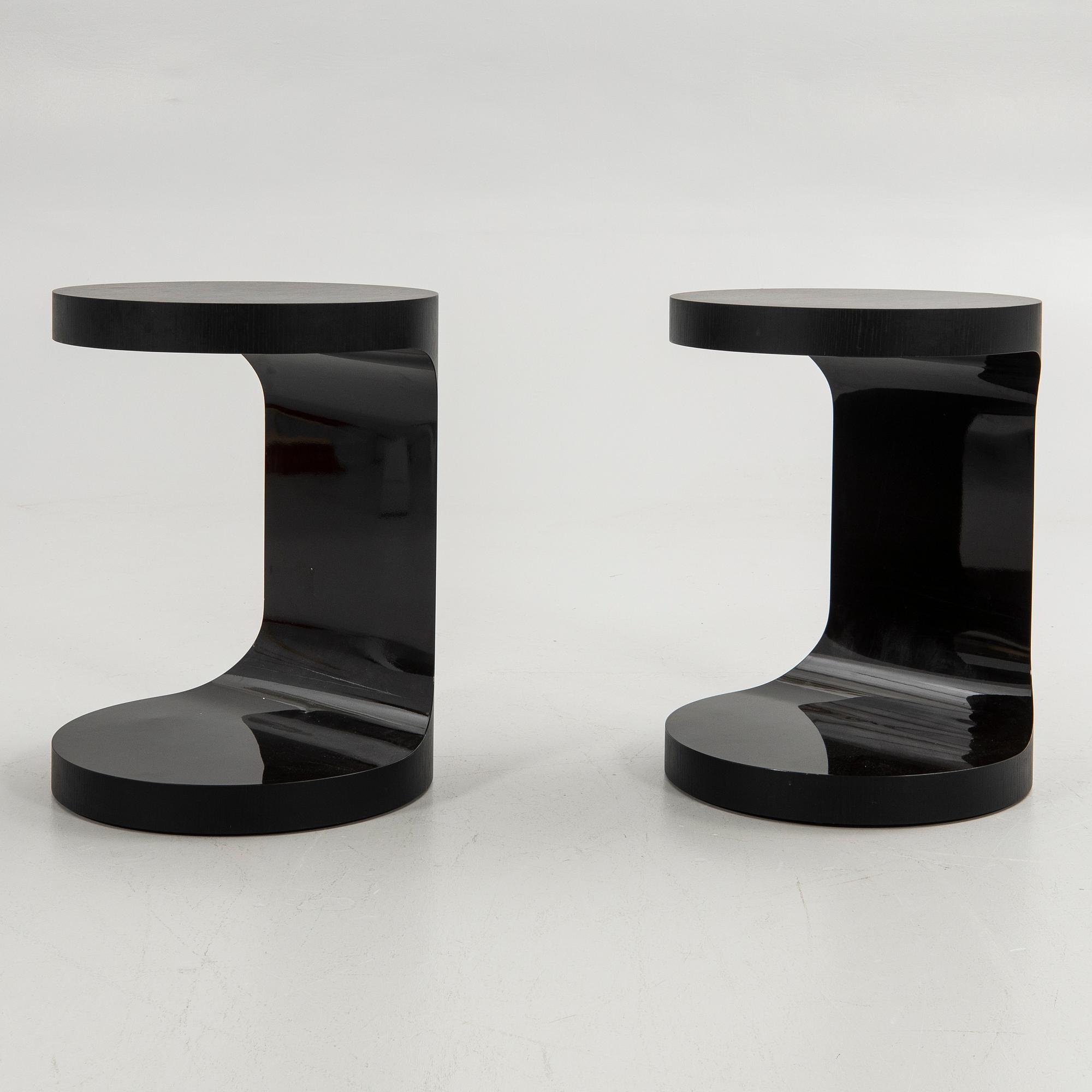 Gordon Guillaumier, side table, a pair, "Cernobbio", for Minotti, Italy.