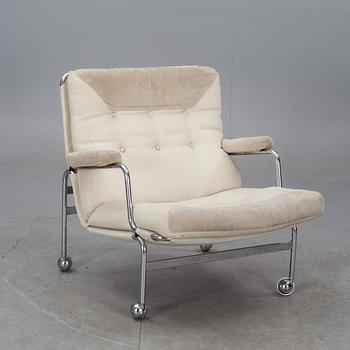 FÅTÖLJ. "Karin". Bruno Mathsson för Dux.