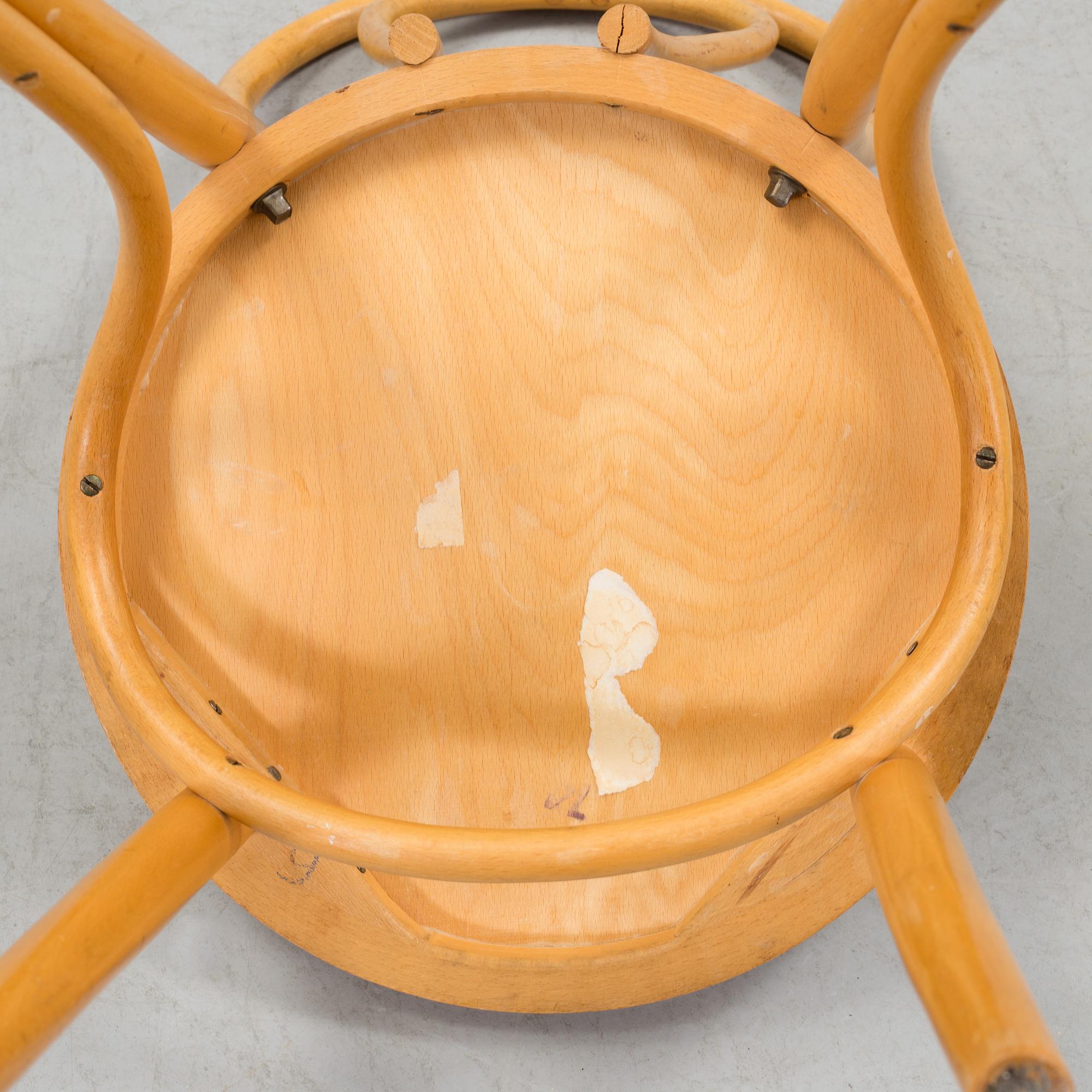 GILLIS LUNDGREN, stolar, 6 st, "Öglan", IKEA, 1970-/80-tal.