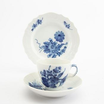 Servis 26 dlr "Blå blomst" Royal Copenhagen Danmark porslin.