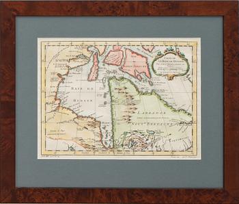 KARTA, "Carte de le Baye de Hudson", 1757, Nicolas Bellin.