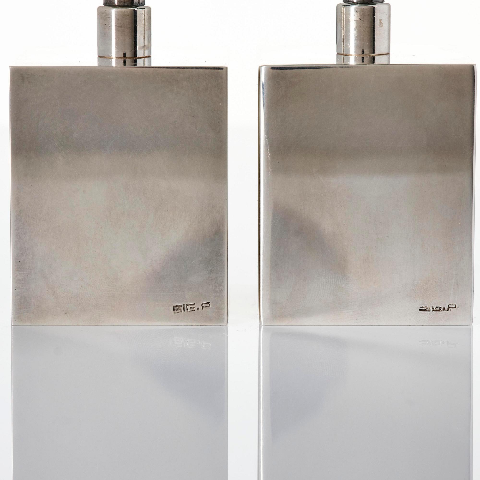 Sigurd Persson, Candlesticks, a pair, “Tre Kulor”, Sigurd Persson Design.