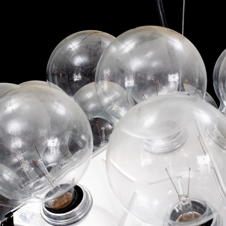 Achille Castiglioni, a 'Taraxacum' ceiling light, Flos, Italy.