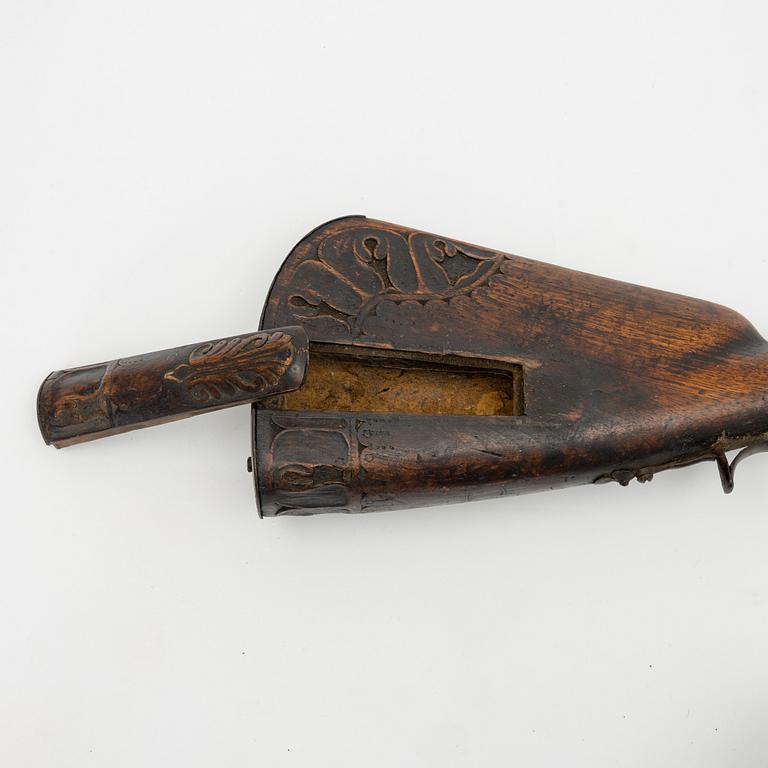 A percussion gun, early 19th Century.