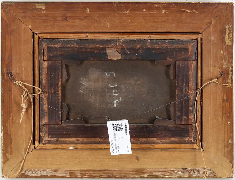 OKÄND KONSTNÄR, Olja på duk, 1800-tal.
