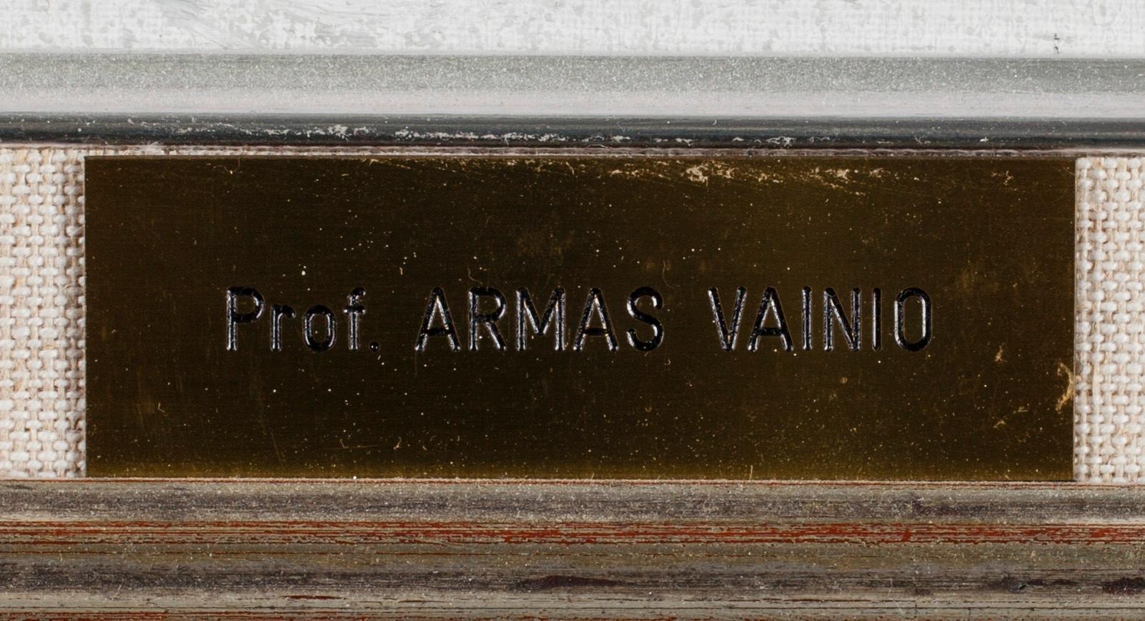 ARMAS VAINIO, olja på duk, signerad och daterad 1989.