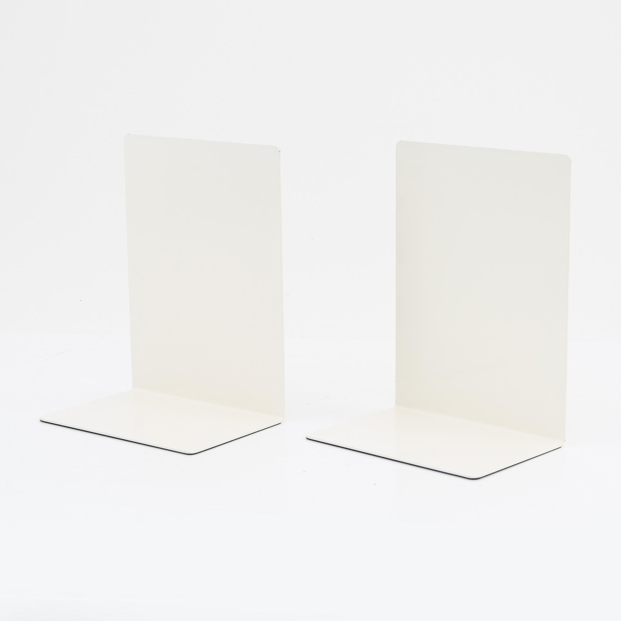 Piero Fornasetti, a pair of metal book stands.