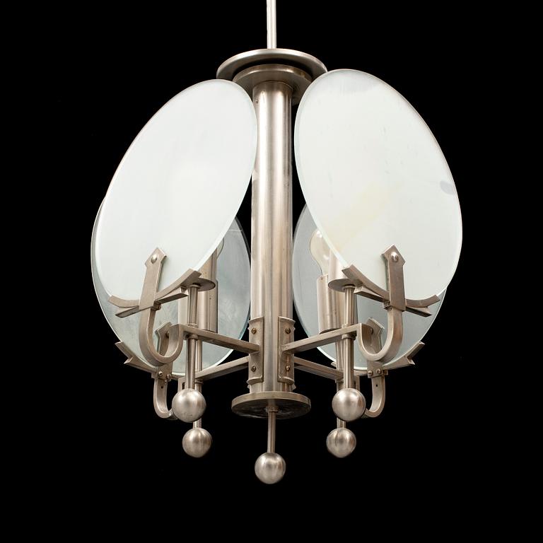 An Art Deco ceiling light, 1920's.