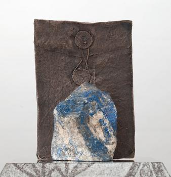 ROBERT RAUSCHENBERG, sign och dat -86 och numr 4/25. Multipel. Aluminium, screentryck, reliefpräglad silverplatta.