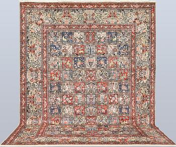 A Bakhtiari carpet, approx. 423 x 308 cm.