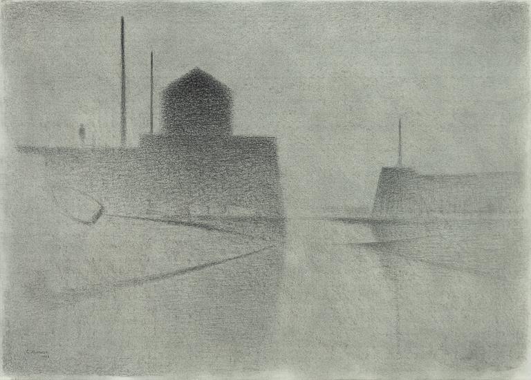 Gunnar Norrman, Harbour motif.