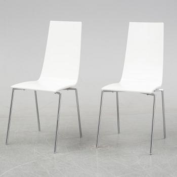 A set of eight 'Cobra' chairs by Mattias Ljungren for Källemo.