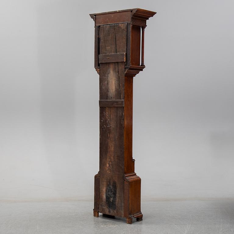 An English longcase clock, signed Tho Shindler, Canterbury. Ca 1800.