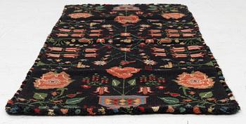 Åkdyna, korsstygnsbroderi, daterad 1817.