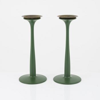 Josef Frank, a pair of candlesticks, Svenskt Tenn, Sweden.