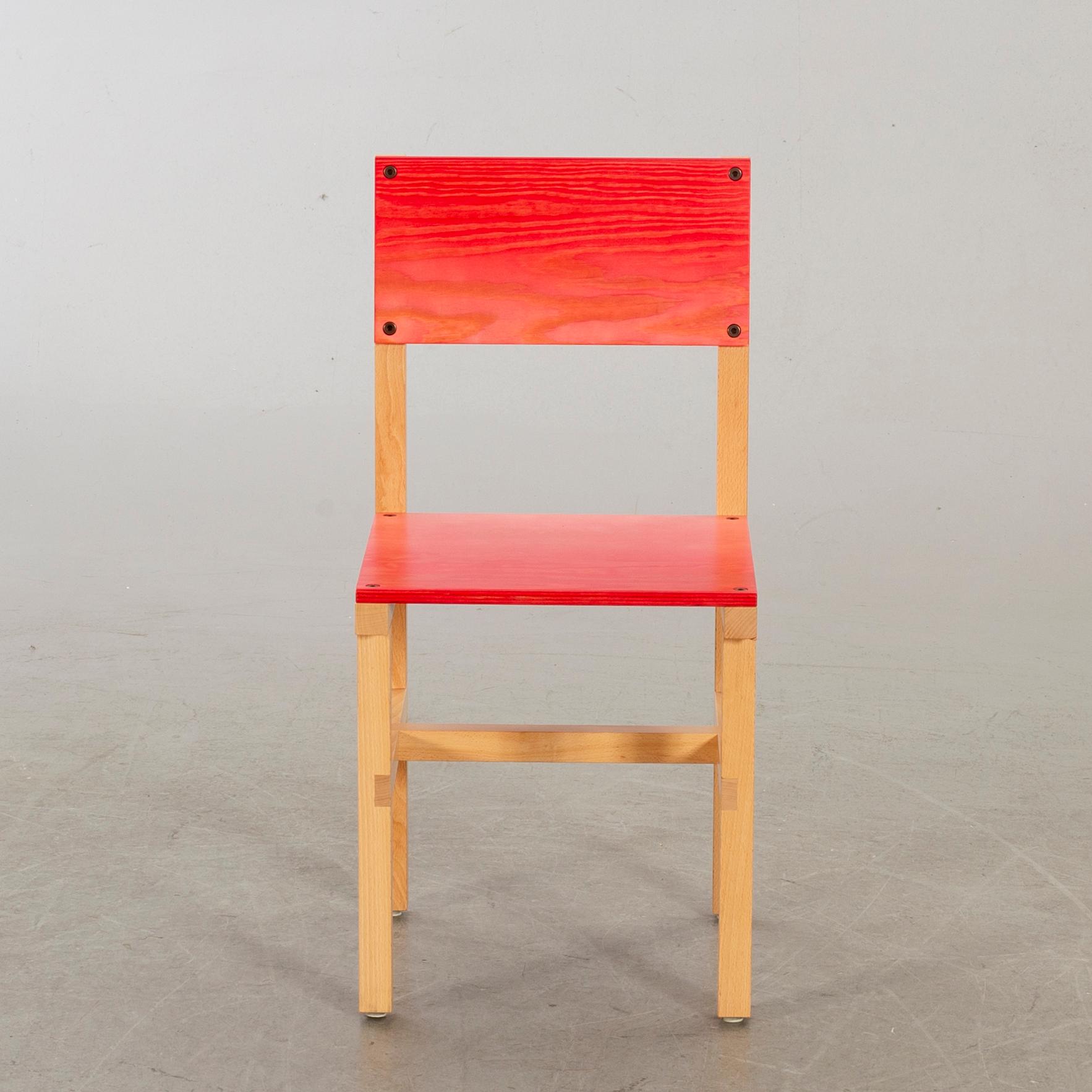 FREDRIK PAULSEN, "Röhsska"Designbaren, chair, Blå Station 2020, Chair 41/102.