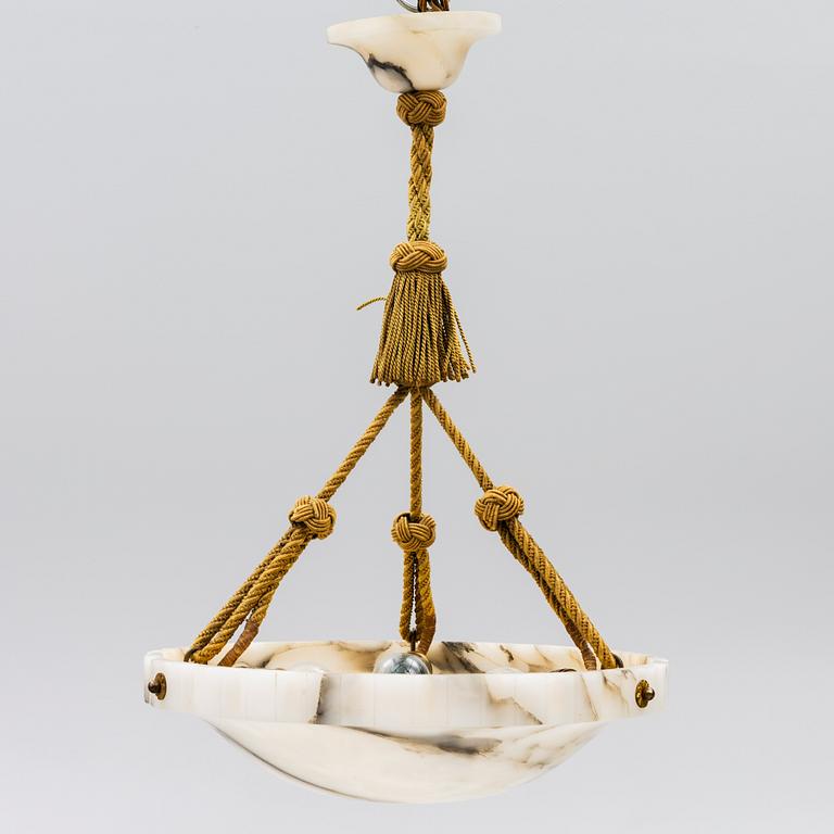Taklampa, 1900-talets första hälft.