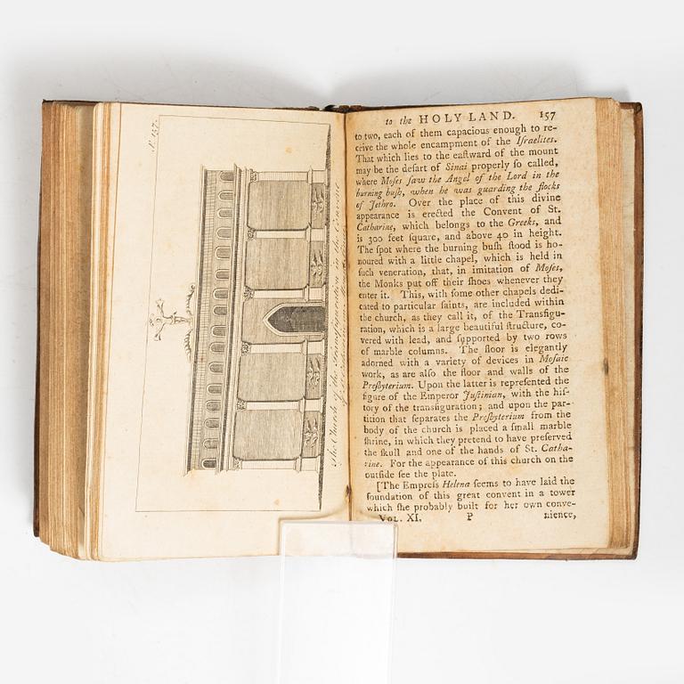 Books, 19 volumes, J. Newbery, London, England, 1761.