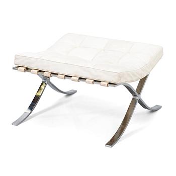 LUDWIG MIES VAN DER ROHE, a 1965 'Barcelona' ottoman for Knoll.