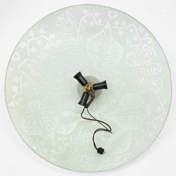 Taklampa, Swedish Modern, 1940/50-tal.