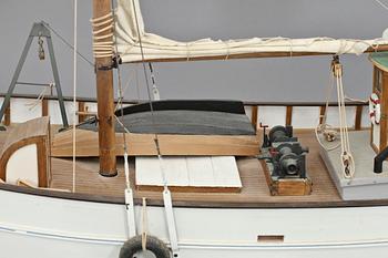 MODELLBÅT, 1900-talets andra hälft.