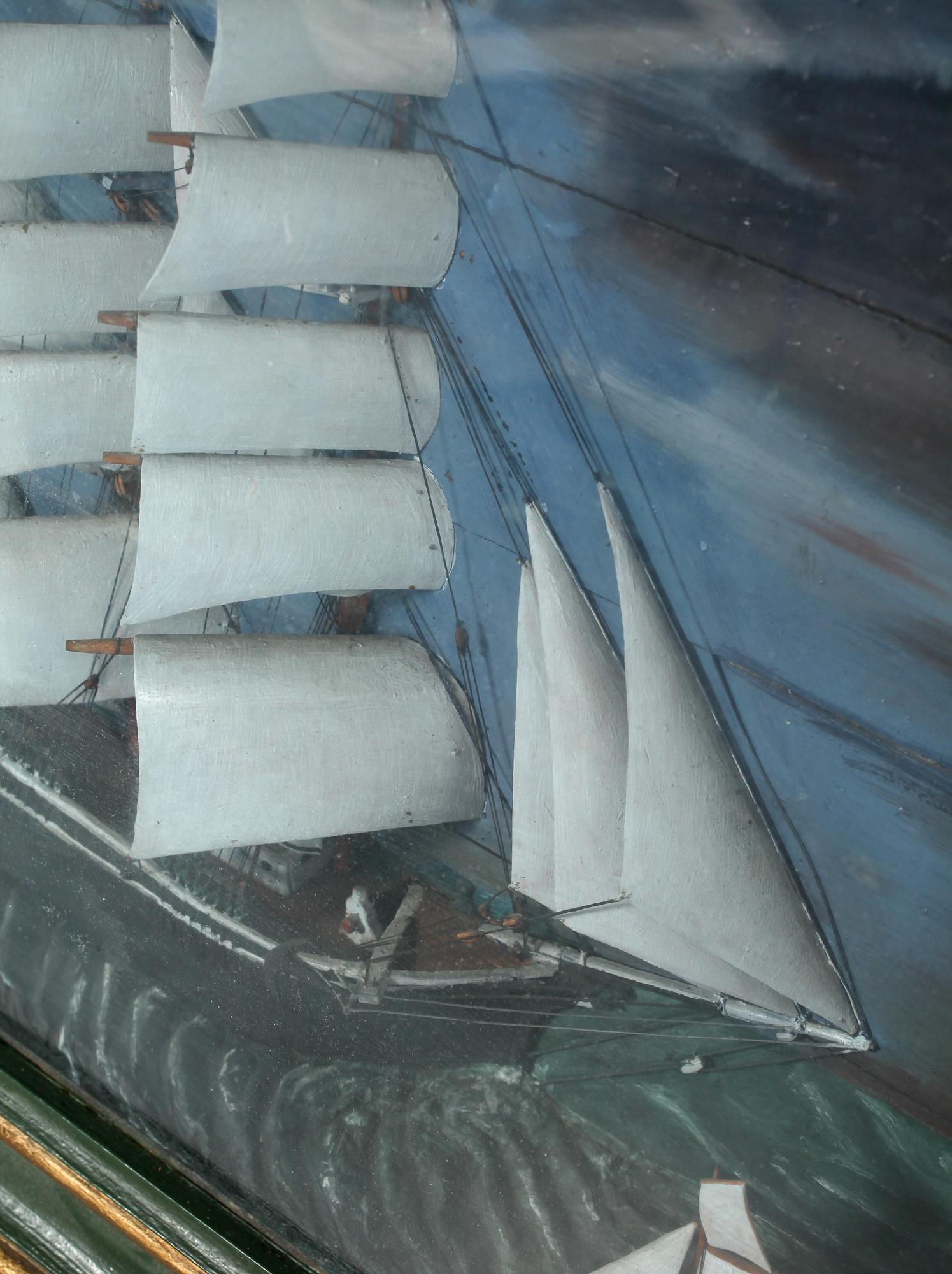 BÅTMODELL, "Anna", Karl Klasson, Falkenberg, omkring år 1900.