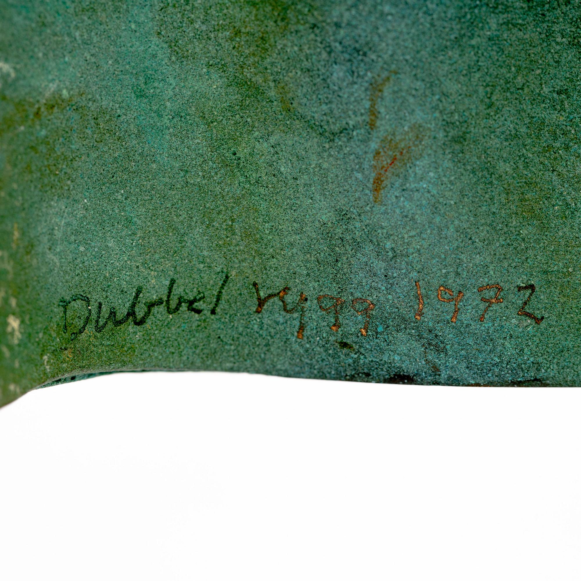 Barbro Bäckström,  a bronze sculpture signed dated and numbered 1992 BB/HB 1/8.