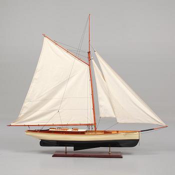 BÅTMODELL, 1900-talets andra hälft.