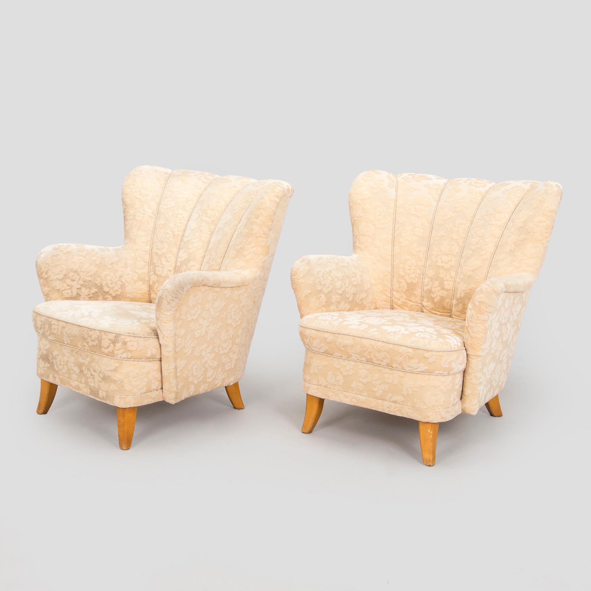 A mid-20th century armchairs.